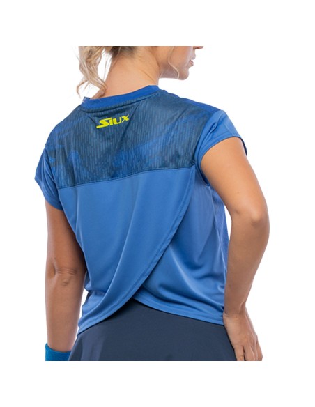Camiseta Siux Billow Mujer Azul |SIUX |Vêtements de padel SIUX Camiseta Siux Billow Mujer Azul |SIUX |Vêtements de padel SIUX