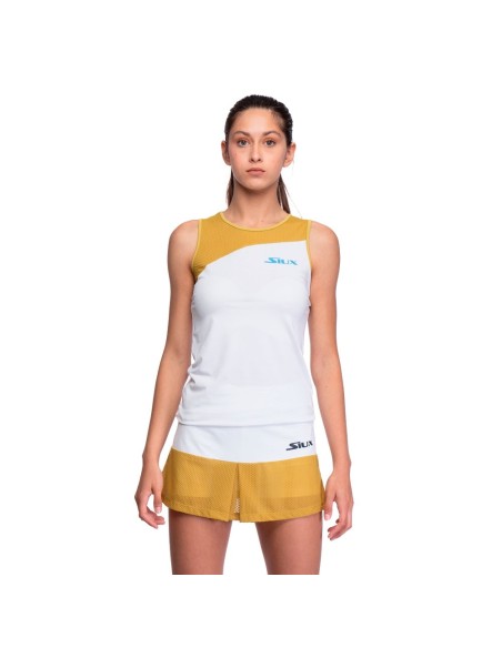 Camiseta Sem Mangas Siux Farenheit Mulher |SIUX |Roupa de padel