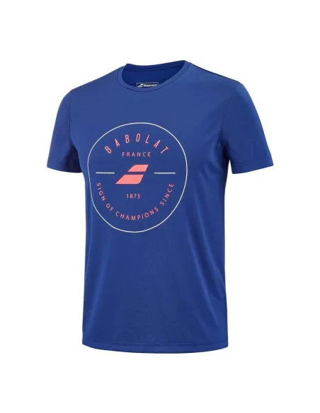 NAVY BLUE Babolat EXERCISE GRAPHIC T-SHIRT |BABOLAT |BABOLAT padel clothing