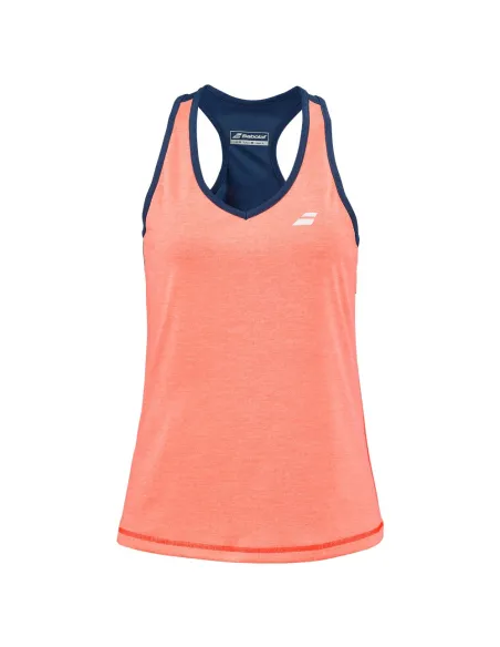 T-Shirt Babolat Play Arancione Blu Donna |BABOLAT |Abbigliamento da padel BABOLAT
