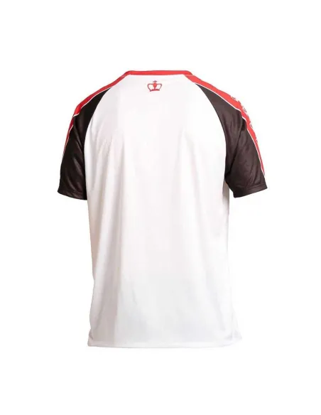 Camiseta Black Crown Turku Rojo-Blanco |BLACK CROWN |Abbigliamento da padel Black Crown
