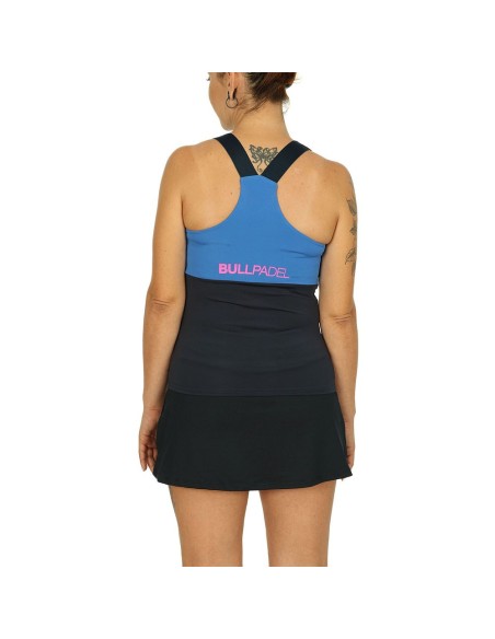 Camiseta Bullpadel Bpcm-Pn05 Mulher |BULLPADEL |Roupa de padel BULLPADEL