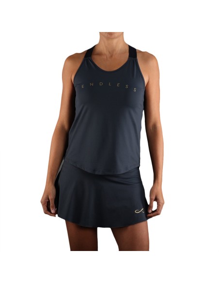 Camiseta Endless Lux Ribbon Titanm Mujer |ENDLESS |ENDLESS padel clothing Camiseta Endless Lux Ribbon Titanm Mujer |ENDLESS |ENDLESS padel clothing