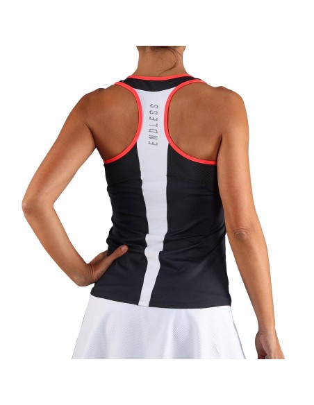 Camiseta Endless Mile 30204 Titanium Mujer |ENDLESS |Vêtements de padel ENDLESS
