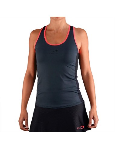 Camiseta Endless Mile 30204 Titanium Mujer |ENDLESS |Vêtements de padel ENDLESS