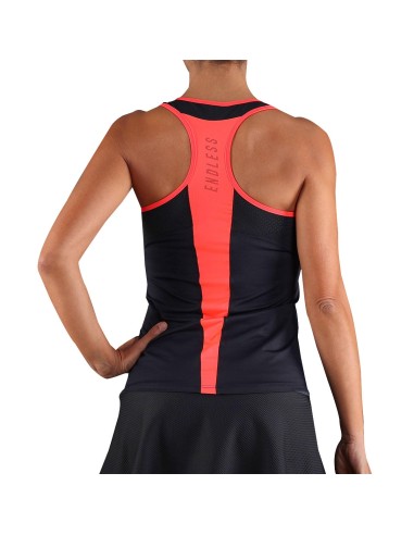 Camiseta Endless Mile 30204 Titanium Mujer |ENDLESS |Vêtements de padel ENDLESS