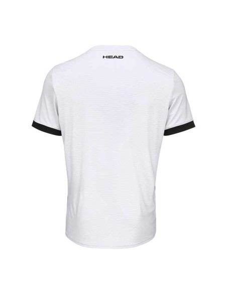 Maglietta Head Slice 811412 Bkwh |HEAD |Abbigliamento da padel HEAD