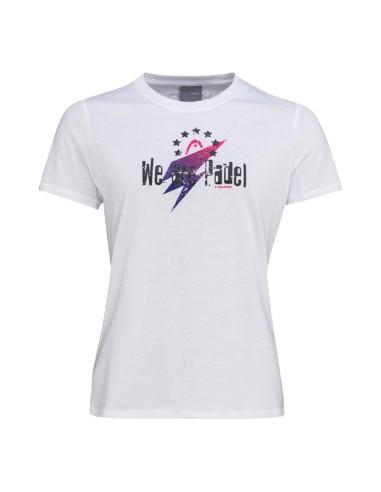 Camiseta Head Wap Star W 814731 Bk Mujer |HEAD |Roupa de padel HEAD