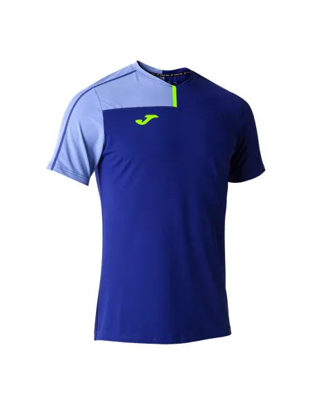 Camiseta Manga Corta Smash Rosa Verde F 102627.030 |JOMA |Joma padel clothing