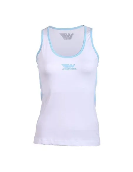 Wingpadel Plain T-shirt Blue White |WINGPADEL |Paddle t-shirts