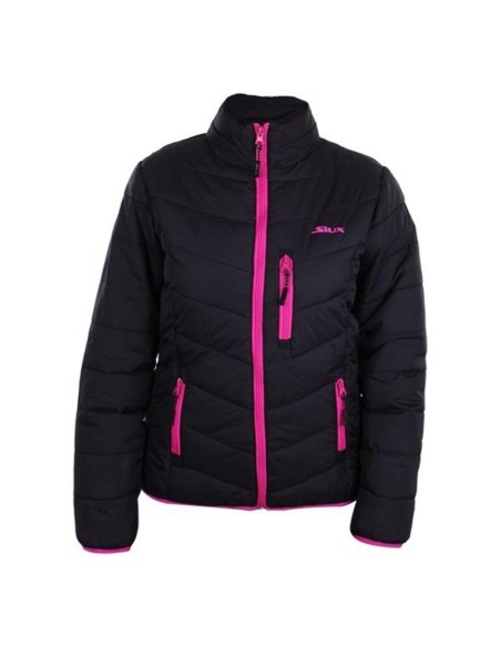 Chaqueta Siux Brienz Niña Negro Fucsia 40012.A31.33 |SIUX |Abbigliamento da padel SIUX