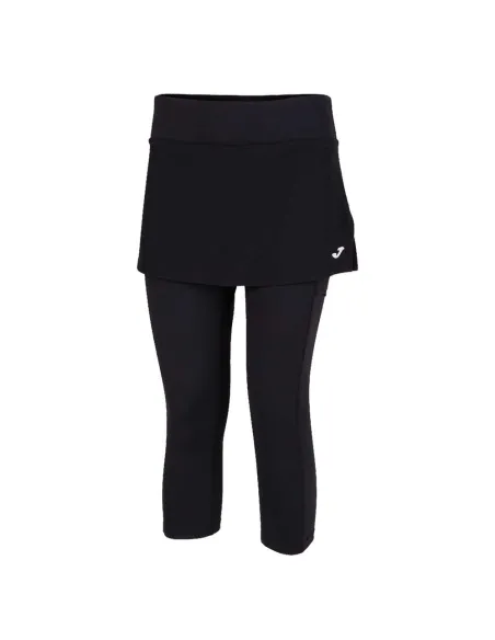 Jupe Combi Tournament Noir 901623.100 Femme |JOMA |Vêtements de padel JOMA
