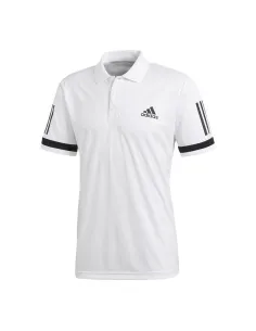 Polo Adidas Club 3str Masculino Branco Ce1415 |ADIDAS |Roupa de Padel ADIDAS