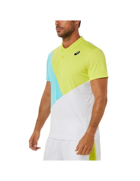 Asics Court Color Block Polo |ASICS |ASICS padel clothing