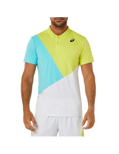Asics Court Color Block Polo |ASICS |ASICS padel clothing