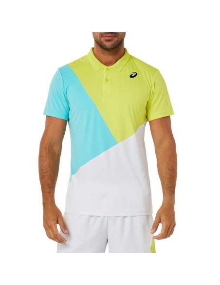 Asics Court Color Block Polo |ASICS |ASICS padel clothing