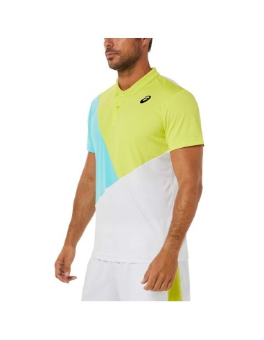 Asics Court Color Block Polo |ASICS |ASICS padel clothing