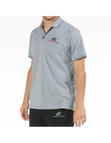 Polo Bullpadel Hindu 060 Ceniza |BULLPADEL |Abbigliamento da padel BULLPADEL