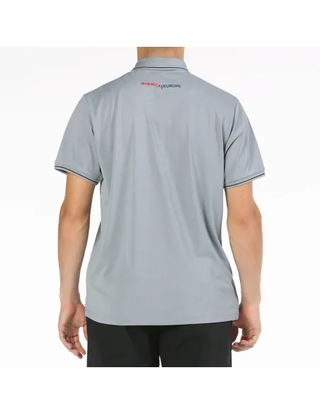 Polo Bullpadel Hindu 060 Ceniza |BULLPADEL |Abbigliamento da padel BULLPADEL