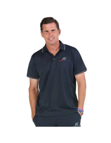 Polo Bullpadel Hindu 060 Ceniza |BULLPADEL |Abbigliamento da padel BULLPADEL