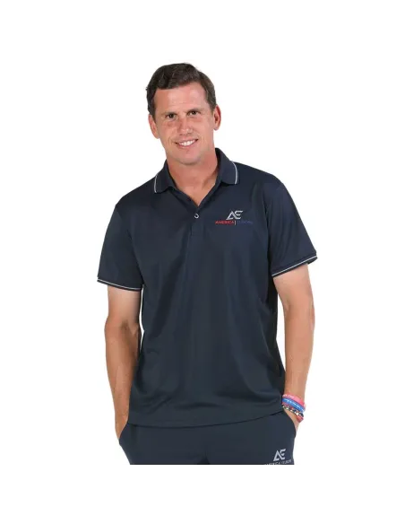 Polo Bullpadel Hindu 060 Ceniza |BULLPADEL |Abbigliamento da padel BULLPADEL