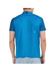 Deep Blue Bullpadel Atei Polo Shirt |BULLPADEL |BULLPADEL padel clothing 2