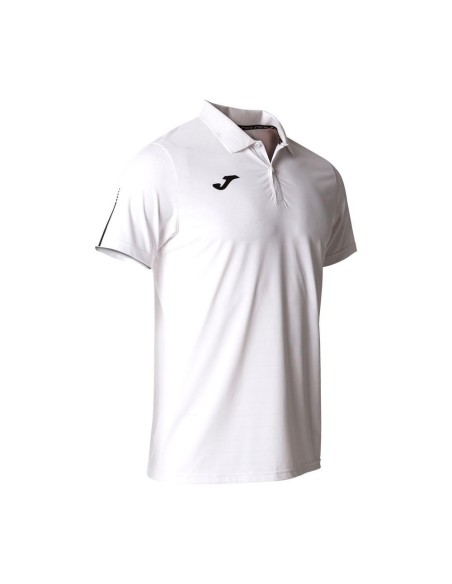 Polo Manga Corta Ranking Negro 102605.100 |JOMA |Ropa de pádel JOMA