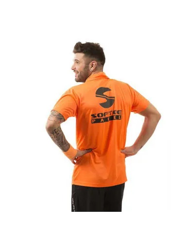 Polo De Padel Softee Reflex Orange Fluo Et Noir |SOFTEE |T-shirts