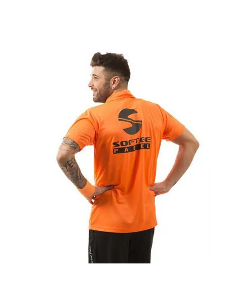Polo Da Padel Softee Reflex Arancione Fluo E Nero |SOFTEE |Magliette