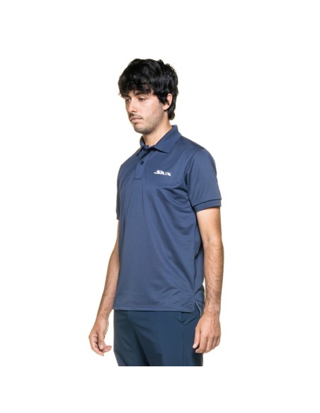 Polo Hombre Siux Eric Negro |SIUX |Ropa de pádel SIUX