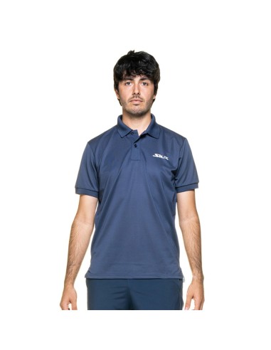 Polo Hombre Siux Eric Negro |SIUX |Ropa de pádel SIUX
