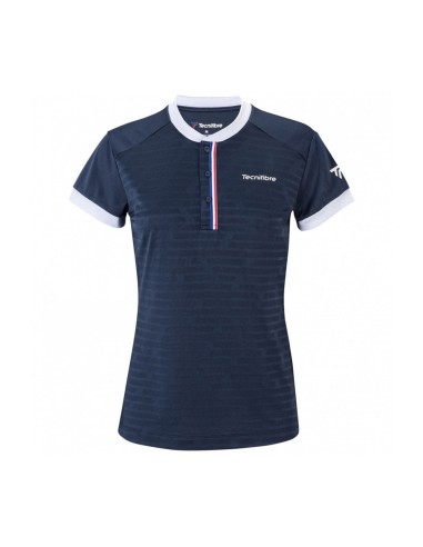 Polo Tecnifibre F3 22laf3po Navy Donna |TECNIFIBRE |Abbigliamento da padel TECNIFIBRE