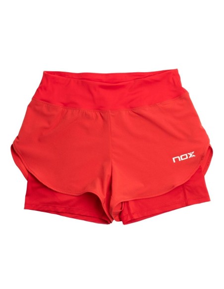 Pantalón Corto Nox Fit Pro Rojo Mujer |NOX |Vêtements de pade NOX Pantalón Corto Nox Fit Pro Rojo Mujer |NOX |Vêtements de pade NOX