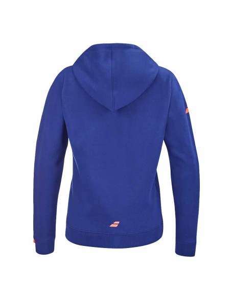 Sweatshirt Babolat Exercise Blue Woman |BABOLAT |BABOLAT padel clothing Sweatshirt Babolat Exercise Blue Woman |BABOLAT |BABOLAT padel clothing