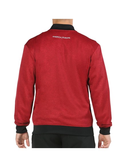 Bullpadel Keliox 103 Vigore Red Sweatshirt |BULLPADEL |BULLPADEL padel clothing