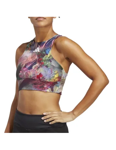 Top Adidas Mel Crop Feminino |ADIDAS |Roupa de padel