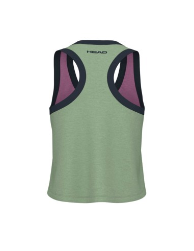 Camiseta Head Play Crop Top Mujer |HEAD |Abbigliamento da padel HEAD