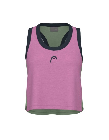 Camiseta Head Play Crop Top Mujer |HEAD |Abbigliamento da padel HEAD