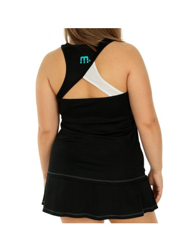 T-shirt Mystica Ss24 Black da Donna |MYSTICA |Abbigliamento da padel MYSTICA