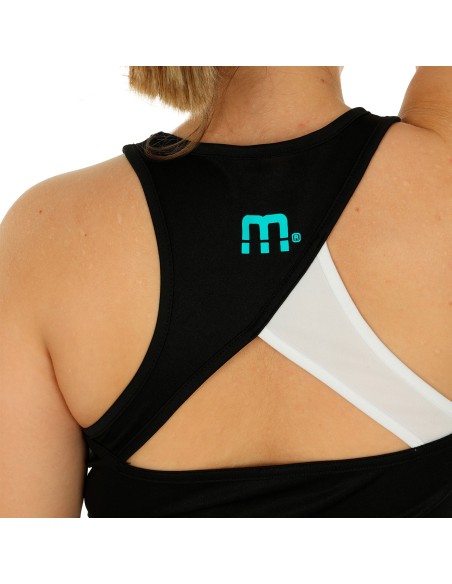 T-shirt Mystica Ss24 Black da Donna |MYSTICA |Abbigliamento da padel MYSTICA T-shirt Mystica Ss24 Black da Donna |MYSTICA |Abbigliamento da padel MYSTICA