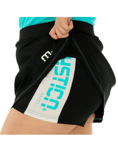 Gonna Mystica Ss24 Donna Black |MYSTICA |Abbigliamento da padel MYSTICA