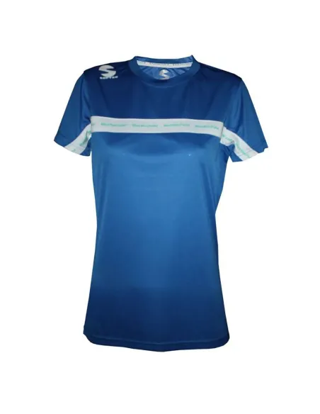 Camiseta Padel Softee Club Mujer Blanco Violeta Verde |SOFTEE |Abbigliamento da padel Camiseta Padel Softee Club Mujer Blanco Violeta Verde |SOFTEE |Abbigliamento da padel
