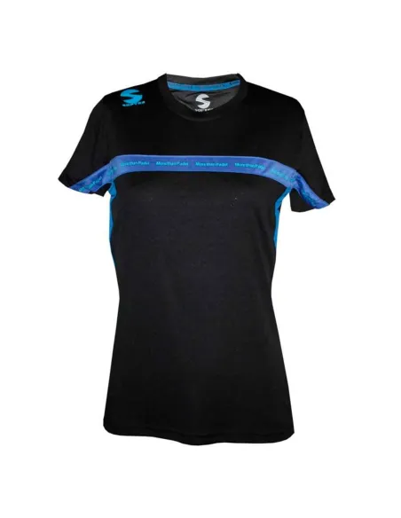 T-shirt Padel Softee Club Femme Blanc Violet Vert |SOFTEE |Vêtements de padel