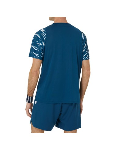 T-SHIRT ASICS GAME SS TOP DA UOMO 2041A302 412 |ASICS |Abbigliamento da padel