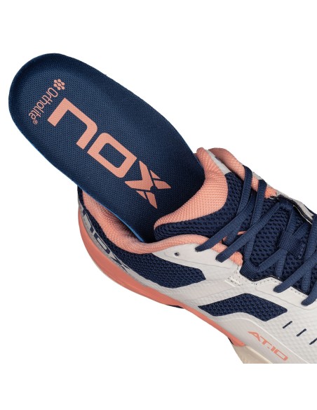 Nox At10 Pro Calat10Gati Coral Mulher |NOX |Sapatilhas de padel