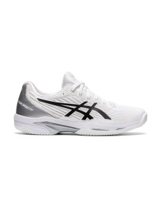 Asics Solution Speed Ff 2 Clay Blanco Negro Mujer 1042A134 100 |ASICS |Zapatillas pádel ASICS