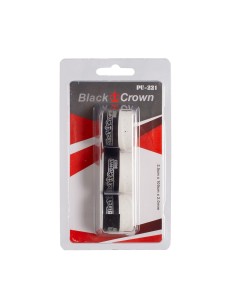 Blister 3 Overgrips Black Crown A000406.001.1 White |BLACK CROWN |Overgrips