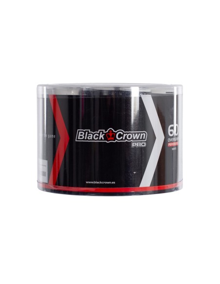 Cubo 60 Overgrips Perforados Black Crown Blanco |BLACK CROWN |Overgrips