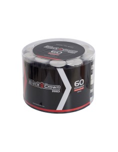 Cubo 60 Overgrips Perforados Black Crown Blanco |BLACK CROWN |Overgrips 2