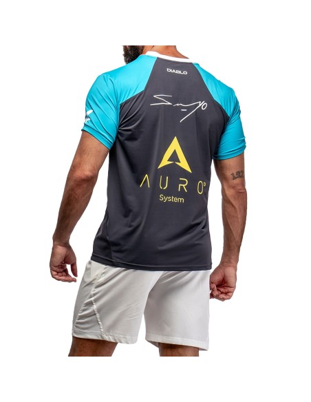 Camiseta Siux Diablo Sanyo Oficial FW24 |SIUX |Roupa de padel Camiseta Siux Diablo Sanyo Oficial FW24 |SIUX |Roupa de padel